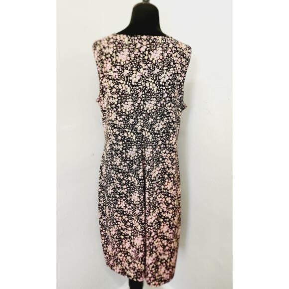 G. Dresse Great American Sportswear Ditsy Floral Sleeveless Dress Size Large - Picture 5 of 11